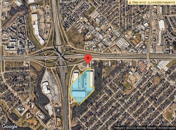  1600 Us Highway 80 E, Mesquite, TX Parcel Map