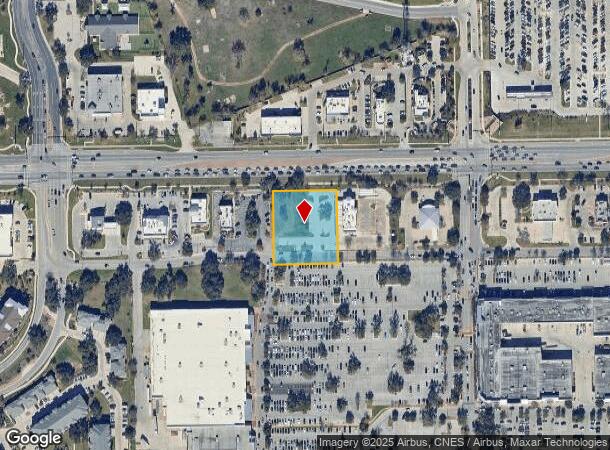 1035 W University Ave, Georgetown, TX Parcel Map