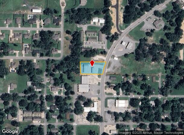  1000 N Center St, Lonoke, AR Parcel Map