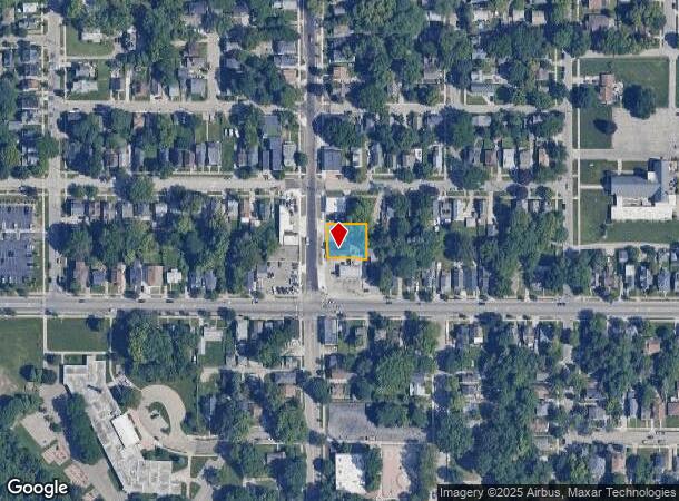  1210 College Ave Ne, Grand Rapids, MI Parcel Map