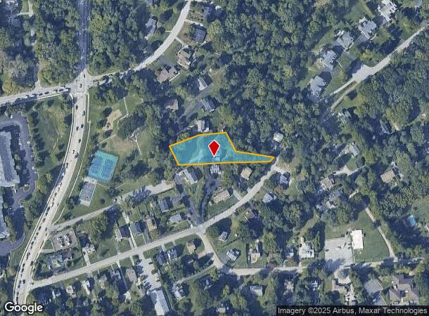  95 Maple Ave, Paoli, PA Parcel Map