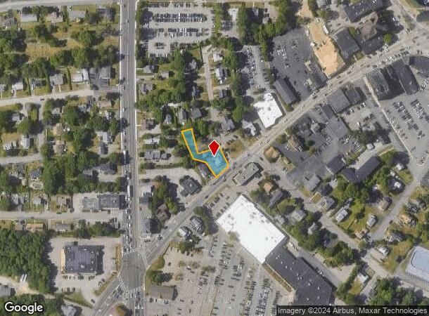  46 Pleasant St, South Weymouth, MA Parcel Map