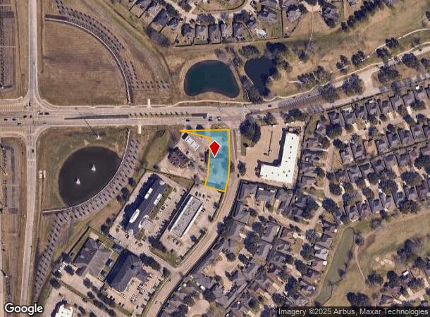  2624 Mchard Rd, Pearland, TX Parcel Map