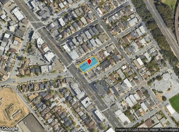  1590 El Camino Real, San Bruno, CA Parcel Map