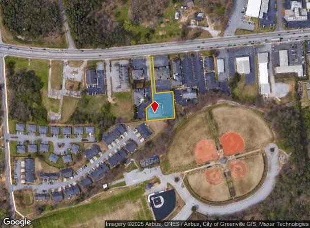  513 W Butler Rd, Greenville, SC Parcel Map