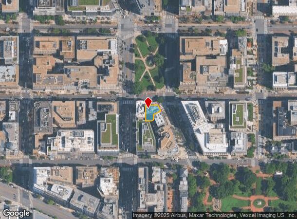  1634 I St Nw, Washington, DC Parcel Map