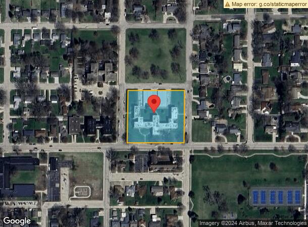  602 W Le Fevre Rd, Sterling, IL Parcel Map