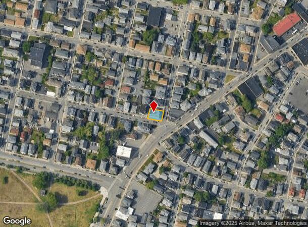  183 Hunter St, Fall River, MA Parcel Map