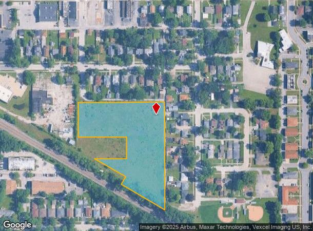 2437 183Rd St, Lansing, IL Parcel Map