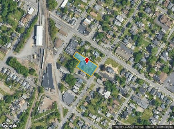  1543 Sanderson Ave, Scranton, PA Parcel Map
