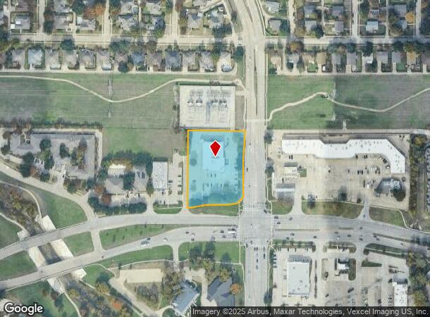  2101 W Spring Creek Pkwy, Plano, TX Parcel Map