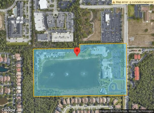  1301 Whippoorwill Ln, Naples, FL Parcel Map