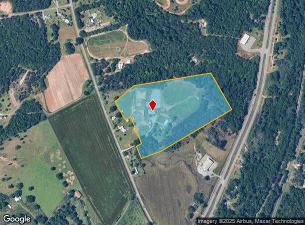308 Newell Rd, Byron, GA Parcel Map