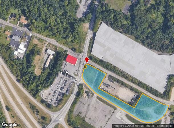 651 Moon Clinton Rd, Coraopolis, PA Parcel Map