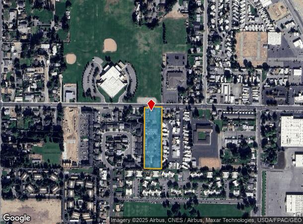 1325 Maple St, Wenatchee, WA Parcel Map