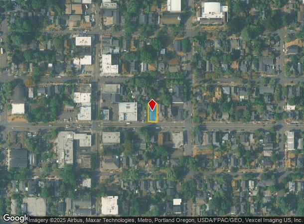1405 Se Tacoma St, Portland, OR Parcel Map