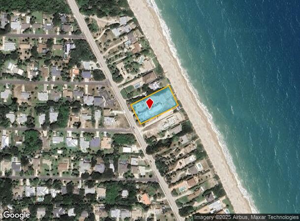  5935 S Highway A1a, Melbourne Beach, FL Parcel Map