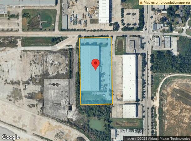  7050 Bennington St, Houston, TX Parcel Map