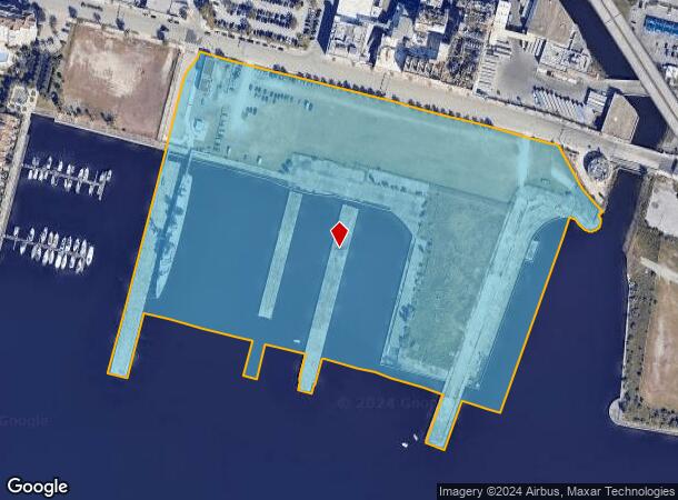  750 E Bay St, Jacksonville, FL Parcel Map