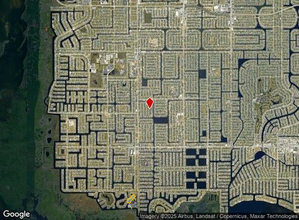  5803 Overseas Way, Cape Coral, FL Parcel Map