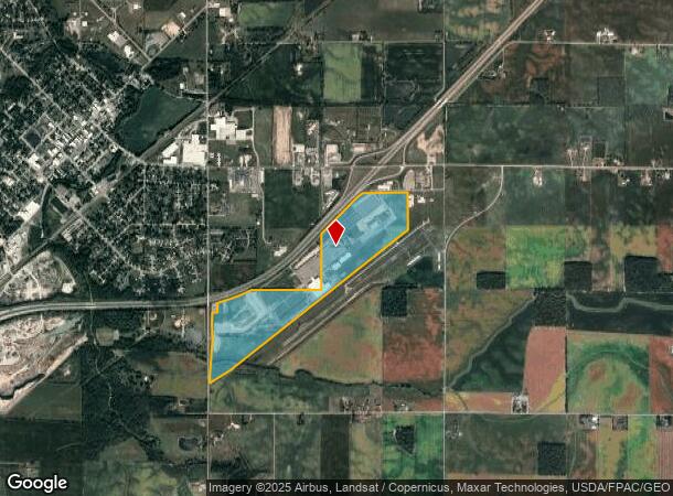  1070 Navajo Dr, Bluffton, OH Parcel Map