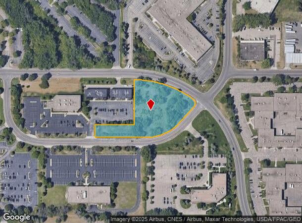  1325 Corporate Center Curv, Saint Paul, MN Parcel Map