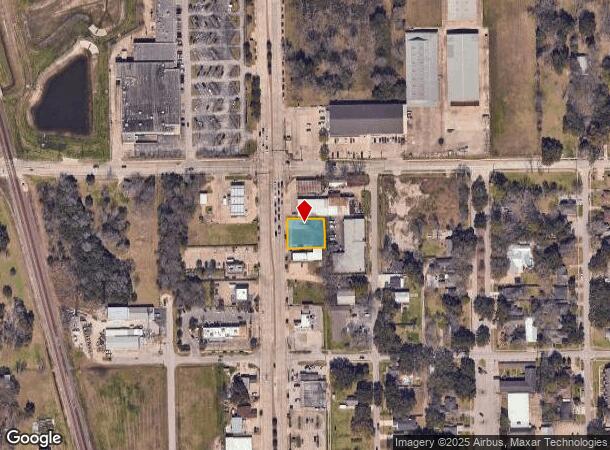 2107 N Main State Highway 35 St, Pearland, TX Parcel Map