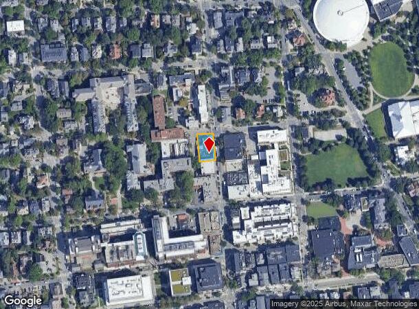  288 Thayer St, Providence, RI Parcel Map