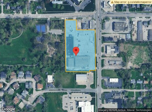  4540 N Shadeland Ave, Indianapolis, IN Parcel Map