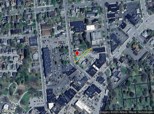  10 Ford Ave, Oneonta, NY Parcel Map