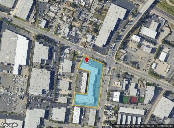  268 N Lincoln Ave, Corona, CA Parcel Map