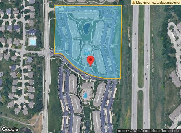  8345 Renner Blvd, Lenexa, KS Parcel Map