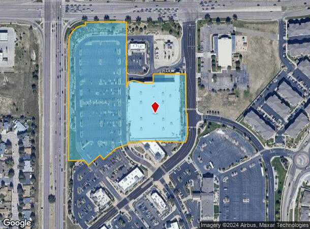  3650 New Center Pt, Colorado Springs, CO Parcel Map