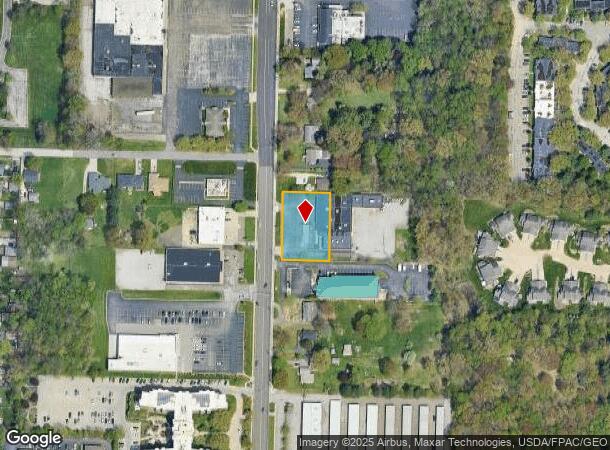  1655 Brittain Rd, Akron, OH Parcel Map