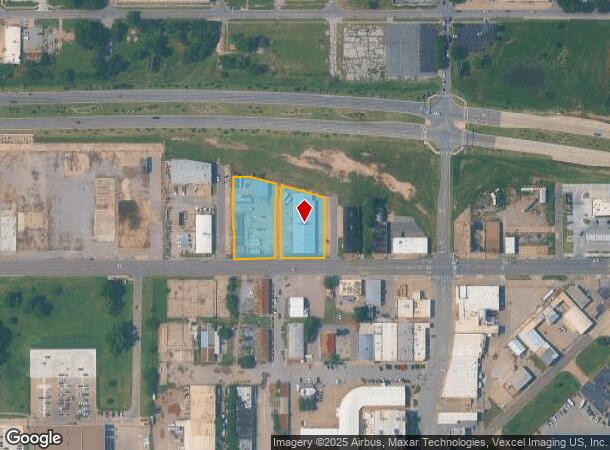  1225 W Reno Ave, Oklahoma City, OK Parcel Map