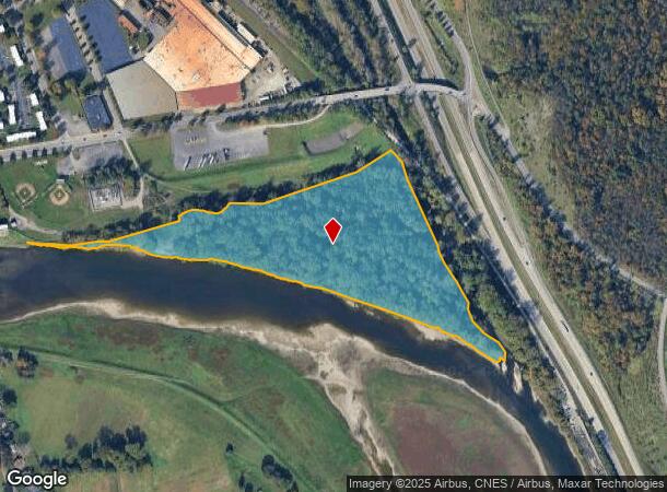 950 E Water St, Elmira, NY Parcel Map