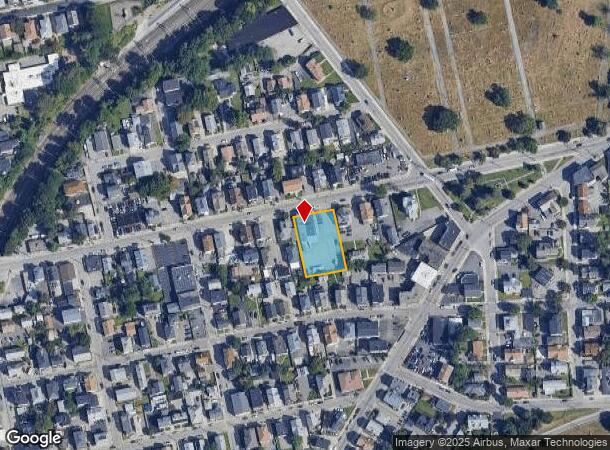 110 Mineral Spring Ave, Pawtucket, RI Parcel Map