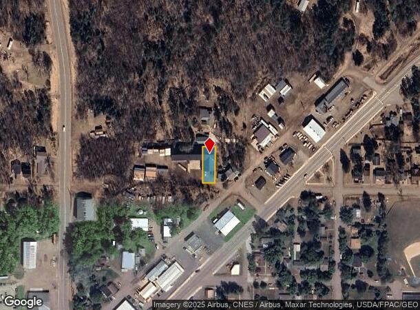 621 Industrial Rd, Moose Lake, MN Parcel Map