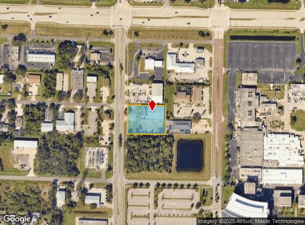 1451 Clearmont St Ne, Palm Bay, FL Parcel Map
