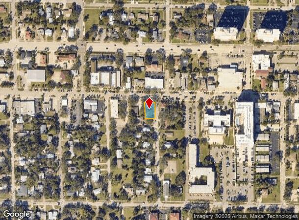 529 E New Haven Ave, Melbourne, FL Parcel Map