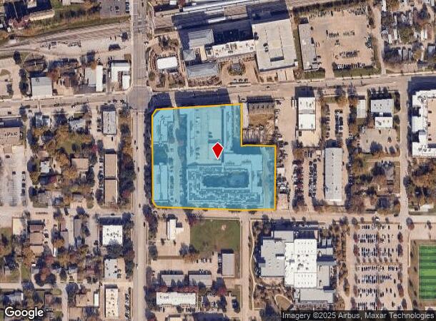  909 S Main St, Keller, TX Parcel Map