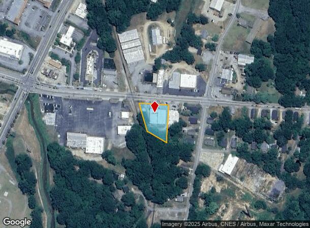 214 Fleming St, Laurens, SC Parcel Map