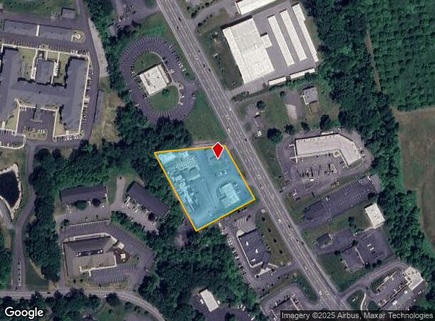 1604 Route 9, Halfmoon, NY Parcel Map