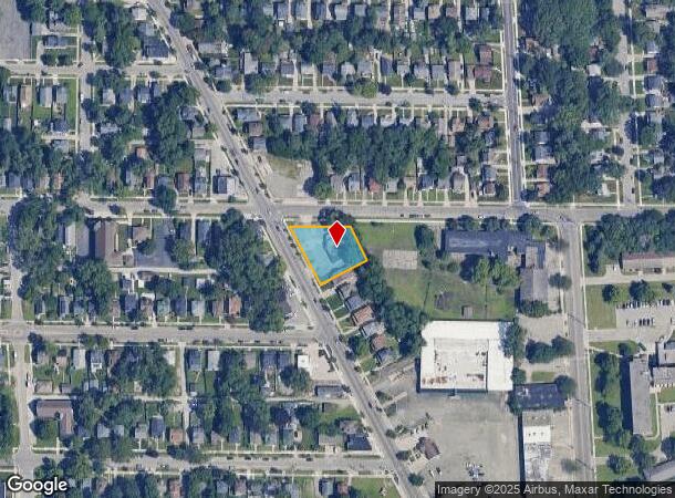  1412 Kalamazoo Ave Se, Grand Rapids, MI Parcel Map