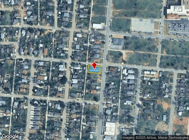  1442 Hickory St, Abilene, TX Parcel Map
