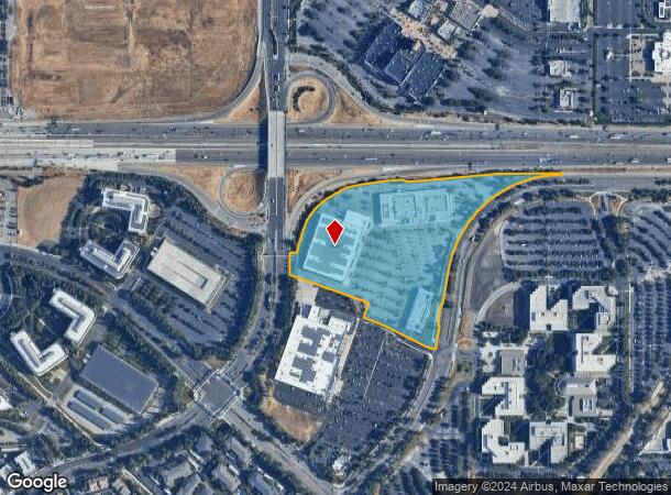  4515 Rosewood Dr, Pleasanton, CA Parcel Map