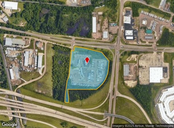 685 Highway 80 E, Pearl, MS Parcel Map