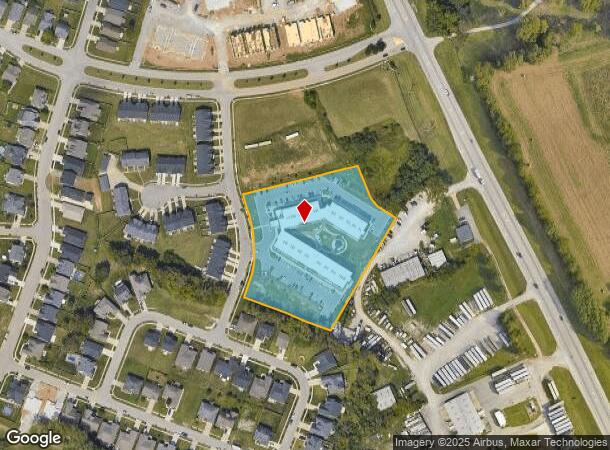 2750 Meadowsweet Ln, Lexington, KY Parcel Map
