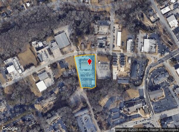  425 Oak St, Gainesville, GA Parcel Map