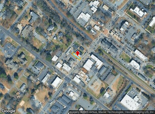  159 N Trade St, Matthews, NC Parcel Map